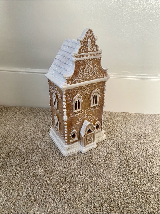 RAZ Imports Other - RAZ Imports Lighted LED Gingerbread House Townhouse Christmas Village